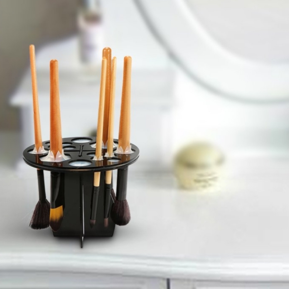 BEAUTY CUBE MAKEUP BRUSH DRYING RACK ORGANIZER